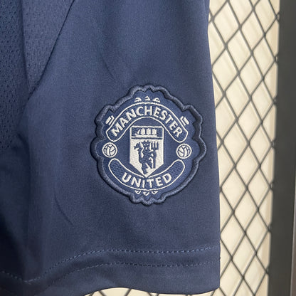 Manchester United Barn Borte 24/25 inkl Shorts/sokker